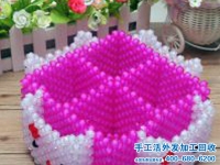 立體串珠手工活技能簡(jiǎn)單，適合大家在家做，手工之家長(zhǎng)期穩(wěn)定