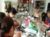 非遺珠繡手工活項(xiàng)目進(jìn)鄉(xiāng)村，農(nóng)村婦女農(nóng)閑變農(nóng)忙