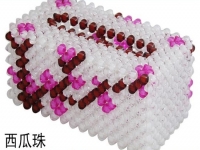 5月28日，手工活接單平臺(tái)，正規(guī)供料的手工活，珍惜珠繡外發(fā)手工活，珍惜合作，圖為珠繡串珠（紙抽盒）手工成品剪影