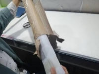 10月7日，寄到家做的手工活，正規(guī)手工活外發(fā)加工項目，在手工之家，質(zhì)量和收入是成正比的，圖為勵志珠珠繡手工成品倉庫驗(yàn)貨拆除包裝剪影