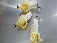 12月9日，純手工加工項(xiàng)目，在家掙錢的好副業(yè)，手工之家是十多年的老平臺，圖為勵志珠珠繡串珠手工產(chǎn)品剪影