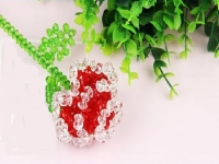 1月31日，正規(guī)可靠的手工項(xiàng)目，可以帶回家做的手工，手工之家都有什么品牌？圖為勵(lì)志珠珠繡串珠手工產(chǎn)品剪影