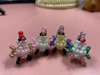 2月23日，正規(guī)廠家的手工項目，在家做手工靈活就業(yè)掙錢，在手工之家，關系到產(chǎn)品的都是大事，圖為勵志珠珠繡串珠手工產(chǎn)品剪影