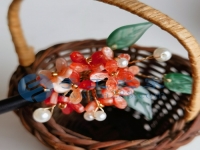 5月21日，在家里就能賺錢的工作，帶回家做的手工，手工之家的品牌是大家的品牌，圖為勵志珠珠繡串珠手工產(chǎn)品剪影