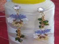 12月1日，靠譜手工兼職平臺(tái)，在家兼職平臺(tái)正規(guī)的日結(jié)手工有沒(méi)有，在家手工掙錢(qián)，開(kāi)飾品加工廠，手工之家與合作人員相互成就、精誠(chéng)合作，圖為串珠米珠繡手工產(chǎn)品剪影