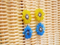 1月24日，外發(fā)手工活正規(guī)平臺，開飾品加工廠，在家做手工掙錢，選手工之家，認真做，踏實掙錢，圖為串珠米珠繡手工產(chǎn)品剪影