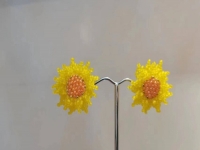 3月3日，兼職手工活外發(fā)加工在家可做，開飾品加工廠，靈活就業(yè)創(chuàng)業(yè)項目，在手工之家，多付出就有好收入，圖為串珠米珠繡手工產(chǎn)品剪影