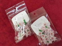 4月4日，在家兼職手工活，帶回家做的手工項目，開飾品加工廠，在手工之家，適合做自然收入好，圖為串珠米珠繡手工產(chǎn)品剪影