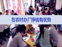 農(nóng)村掙錢(qián)好項(xiàng)目，在村里開(kāi)手工加工廠(chǎng)，有這5點(diǎn)優(yōu)勢(shì)，不怕不成功
