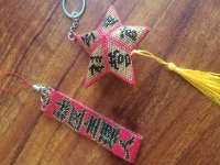 1月5日，在家就能賺錢(qián)的工作，拿回家做的手工活，小成本創(chuàng)業(yè)做手工傳承官，手工之家的純手工在農(nóng)村做很合適，圖為串珠米珠繡純手工產(chǎn)品剪影