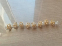 串珠珠繡純手工產(chǎn)品展示，精美的手飾之手鏈