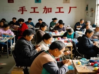 簡單好做，拿回家做的純手工，小成本創(chuàng)業(yè)辦廠做加工，一個人就能干好