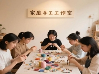 把手工帶回家，大家都能做的家庭手工工作室，適合長期合作