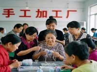 4月9日，在家做兼職的正規(guī)平臺(tái)，在家做手工靈活就業(yè)，微創(chuàng)業(yè)做家庭手工工作室（手工傳承官），在手工之家，大家決定自己的收入，圖為串珠米珠繡純手工產(chǎn)品剪影