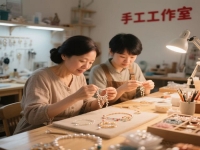 掙錢就要好好干，在家掙錢開純手工工作室，低門檻賺錢方式，你我都能做