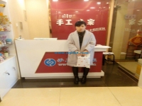 滄州程女士不遠(yuǎn)外地而來，親自到手工活之家交貨