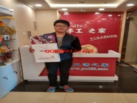 邯鄲縣閆先生來手工活之家總部考察，欲組織人做手工活