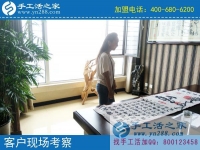 適合在家做的手工活，廣西融水縣蔣女士選擇手工活之家串珠繡
