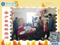 可靠的手工活在這里！河南濮陽幼師黃先生來手工之家找活做