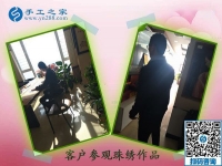 11月25日，找沒有押金的手工活，想接正規(guī)廠家的手工活就來這里，手工之家接待考察加工客戶剪影