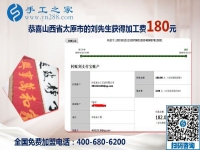 妻子今年不出去打工，山西太原劉先生為她找到了可以在家做的手工活