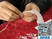 手工之家郝總親自做手工，詮釋珠繡內(nèi)涵