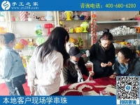 3月29日，找正規(guī)沒(méi)有用押金的手工活要注意什么？手工之家接待考察加工客戶(hù)剪影