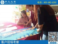 8月16日，找正規(guī)可靠、可以寄到家做的手工活掙錢，手工之家接待考察加工客戶剪影