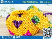 3月22日，可靠的手工活加盟項(xiàng)目，代理手工活加工項(xiàng)目掙錢就選這個(gè)創(chuàng)業(yè)好項(xiàng)目，手工之家勵(lì)志珠立體串珠成品實(shí)拍
