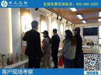 4月10日，純手工活外發(fā)加工、手工活外發(fā)回收，選擇勵(lì)志珠手工活。手工之家接待考察合作加工客戶剪影