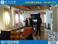 4月25日，拿回家做的手工活，手工活加工代理，就選簡單好做的勵志珠珠繡，手工之家接待考察加工客戶剪影