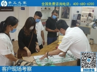 5月23日，拿到家做的手工活，手工活賺錢，就選有歷史、服務(wù)好的老手工企業(yè)，手工之家接待考察加工客戶剪影