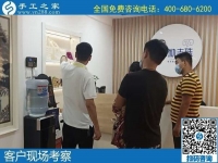 6月5日，純手工活外發(fā)加工，在手工活外發(fā)加工網(wǎng)找到合適的好項(xiàng)目，手工之家接待考察合作客戶剪影