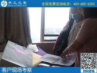 9月16日，手工活外發(fā)回收，手工活賺錢，這里的手工活代理加工項(xiàng)目真的不錯(cuò)。手工之家接待考察加工客戶剪影