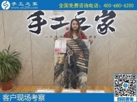 10月3日，手工活外發(fā)回收，這個(gè)可以寄到家做的手工活讓人安心在家掙錢，手工之家接待考察合作加工客戶剪影