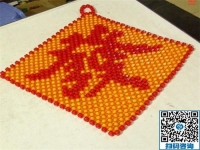 可帶回家做的手工活，就是手工之家勵(lì)志珠繡