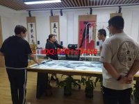 6月8日，珠繡拿回家做的手工活，除了掙錢(qián)還有更大意義，傳承傳統(tǒng)手工文化，我們都在努力，手工之家接待考察加工客戶剪影