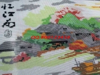 8月24日，全面了解后合作，這個(gè)可以寄到家做的手工活讓大家心里放心踏實(shí)，圖為勵(lì)志珠珠繡成品細(xì)節(jié)實(shí)拍