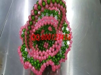 11月6日，在家做手工活掙錢，可以寄到家做的手工活代理加工項(xiàng)目，就選這個(gè)正規(guī)可靠、制度完善的手工之家，圖為勵(lì)志珠珠繡串珠成品實(shí)拍