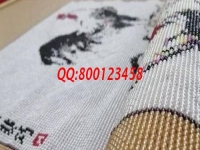 3月6日，手工活拿回家做，在家做手工活，選手工之家的珠繡手工串珠，圖為勵志珠珠繡成品細(xì)節(jié)實拍