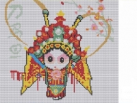 3月31日，手工工藝品DIY深受年輕人的喜歡，可以寄到家做的手工活，為什么很多人要開手工工作室，圖為勵(lì)志珠平面珠繡定制手工產(chǎn)品及圖紙剪影