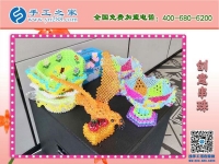 外發(fā)串珠子手工活是自由的活兒，只要空閑就可以加工掙錢